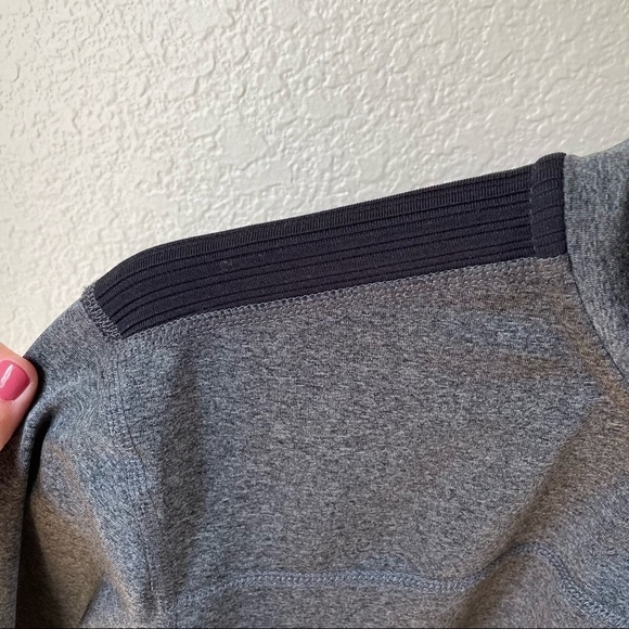 Spyder Active Men's 1/4 Zip Fleece Pullover Base Layer Medium Heather Grey - Picture 6 of 10